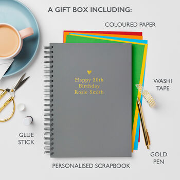 Personalised Scrapbook Kit Gift Set, 2 of 6