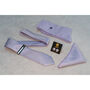 Lavender Textured Tie Set And Socks Wedding Groomsmen, thumbnail 4 of 8