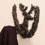 Highland Stag Cast Iron Wall Key Hook, thumbnail 7 of 8
