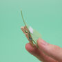 Mini Matchbox Gift With Felt Mistletoe And Heart Mini Mints, thumbnail 5 of 6