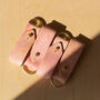 Personalised Hand Marbled Leather Keyring, thumbnail 3 of 9