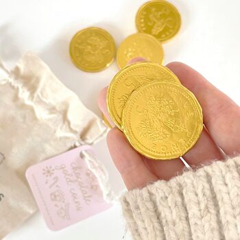 Christmas Chocolate Gold Coins, 3 of 5