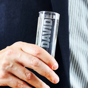Personalised Name Shot Glass, 4 of 4