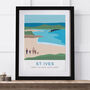 Personalised St Ives Beach Family Art, thumbnail 2 of 9