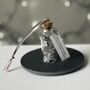 Miniature Silver Snowflakes Personalised Christmas Decoration, thumbnail 10 of 11