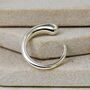 Tapered Spike Sterling Silver Open Graduated Ring, thumbnail 1 of 7