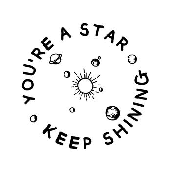 Teacher Stamp – Keep Shining, 3 of 6