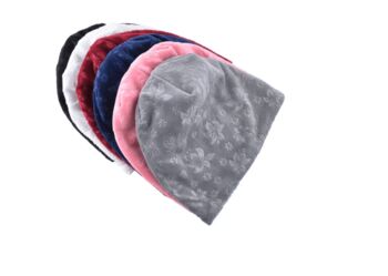 Fleece Lined Chemo Beanie Hat Bandana, 3 of 8