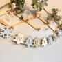 Winter Garland Hanging Bunting For Home Decoration Seasonal Bunting, thumbnail 3 of 10