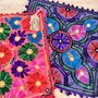 Hand Embroidered Flower Cushion Cover, thumbnail 11 of 11