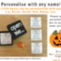 Personalised Halloween Gift, Trick Or Treat Gift, thumbnail 2 of 6