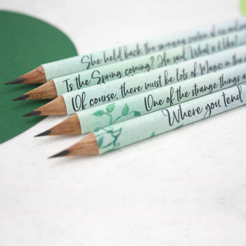 The Secret Garden Quote Pencils, 4 of 7