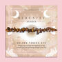 Golden Tigers Eye Crystal Chip Bracelet, thumbnail 7 of 8