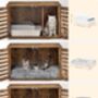 Cat Litter Box Enclosure Side Table, thumbnail 7 of 10