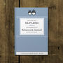 Classic Book Save The Date Card Or Magnets, thumbnail 1 of 9