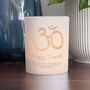 Personalised Diwali Om Symbol Candle Holder, thumbnail 1 of 3