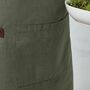 King Of The Barbecue Personalised Luxury Apron, thumbnail 6 of 8
