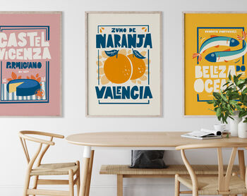 Spanish Oranges Kitchen Print, 5 of 9