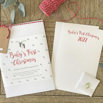 Baby's First Christmas Inkless Print Kit 2022, 2 of 4