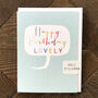 Mini Birthday Bubble Card, thumbnail 1 of 5