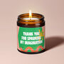 Thank You Teacher Candle And Card Gift Set, thumbnail 5 of 5