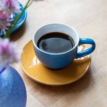 Colourful Espresso Cup And Saucer Set, 4 of 7