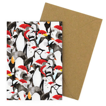 Waddle Of Penguins Christmas Cards, 5 of 8