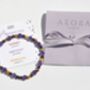Aquarius Zodiac Crystal Bracelet Birthday Gift For Her, thumbnail 6 of 7
