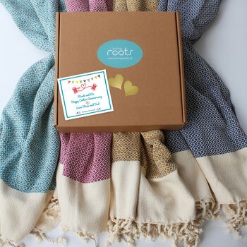 Personalised Handwoven Sofa Throw Gift For Her, 3 of 12