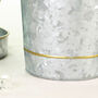 Alfresco Gold Band Ice Bucket And Scoop, thumbnail 4 of 7