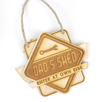 Personalised Retro Style Dad's Sign, 5 of 8