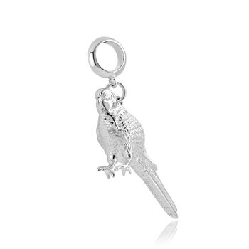 Budgie Charm Sterling Silver, 4 of 10