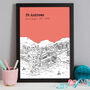 Personalised St Andrews Graduation Gift Print, thumbnail 8 of 9