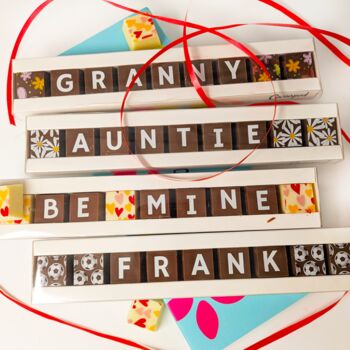 Personalised Name On Chocolate, 6 of 6