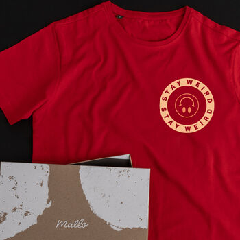'Stay Weird' Funny Cotton T Shirt, 3 of 7
