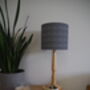 Navy Lampshade With White Spots, thumbnail 3 of 6
