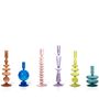 Glass Candlesticks In Assorted Colours, thumbnail 3 of 10