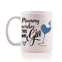 Mummy Wishes This Was Gin Mug Funny Mothers Day Gift, thumbnail 2 of 2
