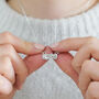 Hand Stamped Personalised Mantra Necklace, thumbnail 6 of 12