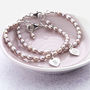 Personalised Mother And Daughter Hope Bracelet Set, thumbnail 3 of 6