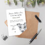 Personalised Jack Russell Dog Mum Mother's Day Card, thumbnail 1 of 5