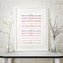 Personalised 'Your Memories Timeline' Print, thumbnail 1 of 10