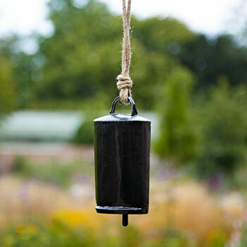 Charcoal Iron Bell For Indoor Or Outdoor, 2 of 3