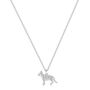 Personalised Alsation Sterling Silver Necklace, thumbnail 2 of 9