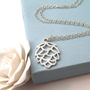 Sterling Silver Pinecone Necklace, thumbnail 6 of 9