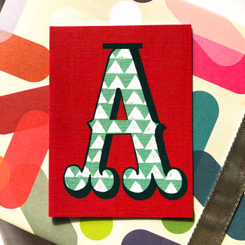 Mini A Alphabet Card, 3 of 5