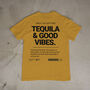Only Accepting Tequila And Good Vibes, Oversized Unisex Graphic T Shirt, thumbnail 4 of 9
