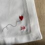 Embroidered Love Letter Napkin, thumbnail 6 of 6