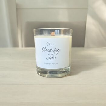 Soy Wax Wood Wick Candle, 3 of 7