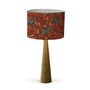 A Prickle Of Hedgehogs Lampshade Red, thumbnail 6 of 6